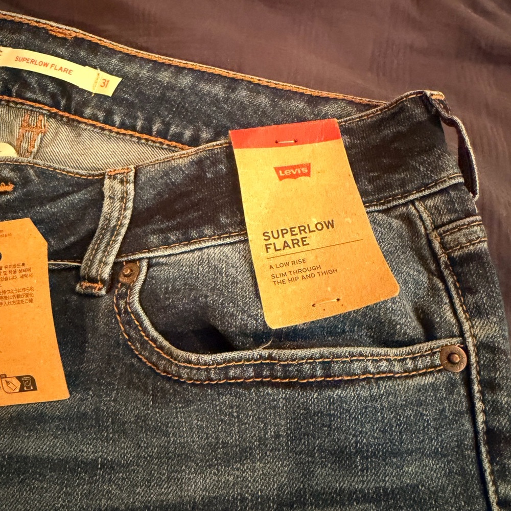 Levi's Bootcut Jeans - Dark Blue